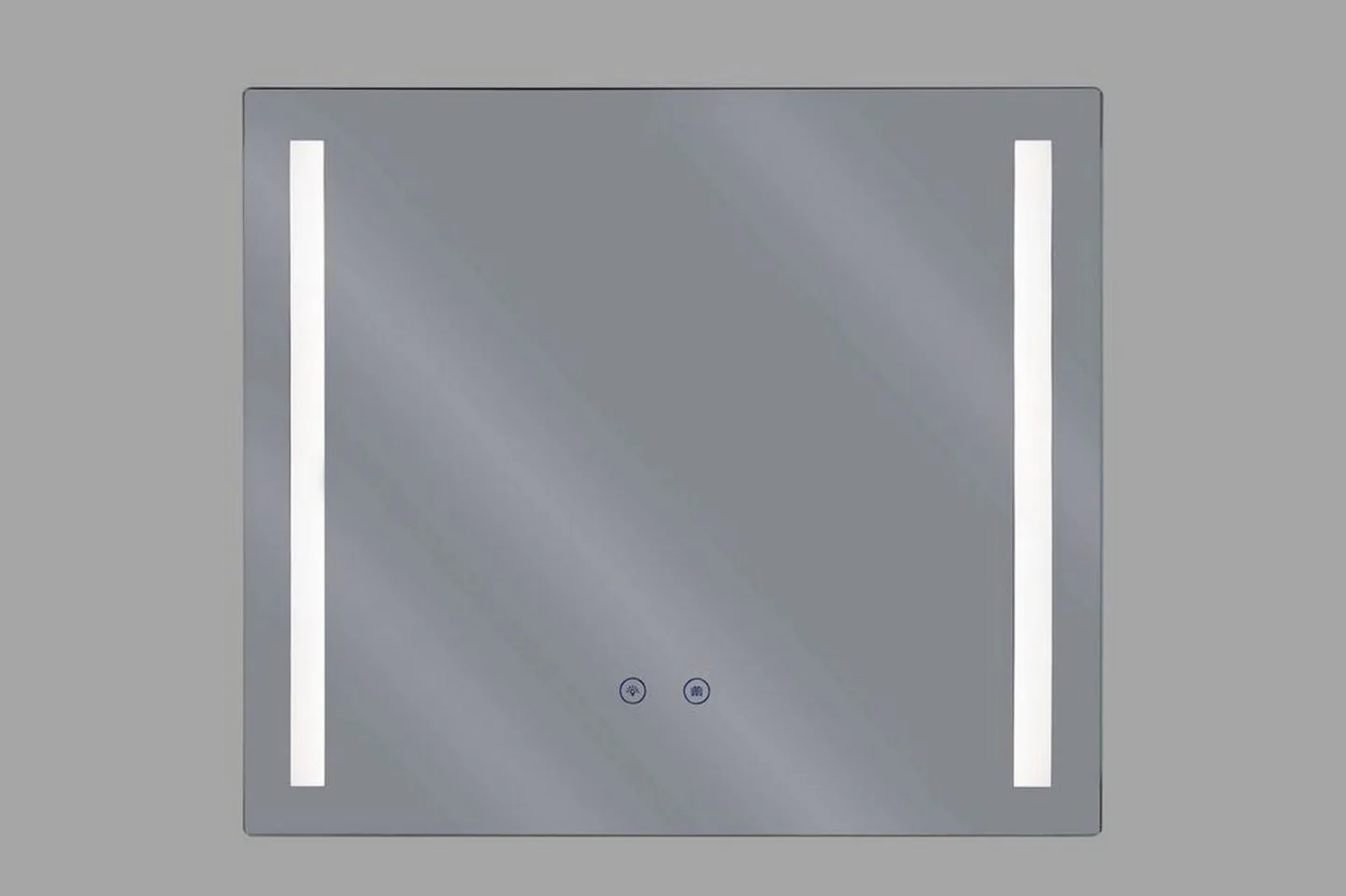 Kendram Spegel LED 60x70 cm - Transparent