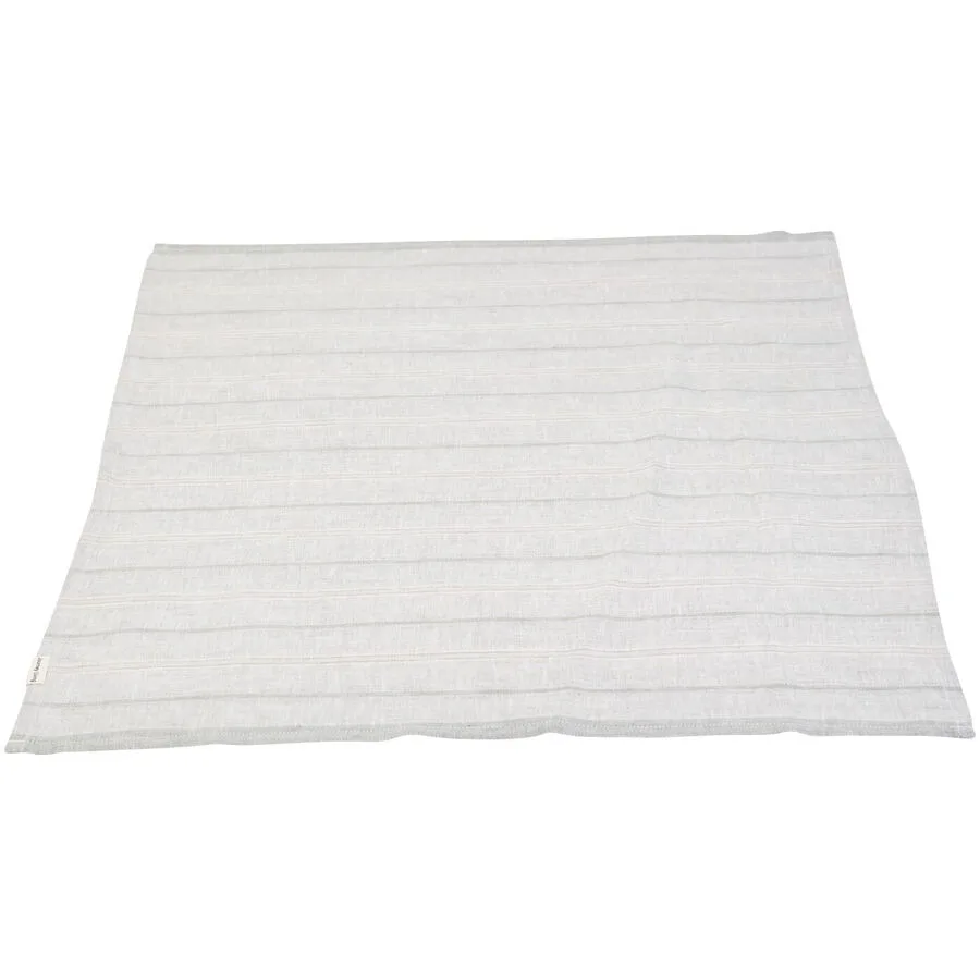 Journey Living Küchentuch Juliette "Stripe" Eucalyptus Streifen Leinen 70 x 50 cm