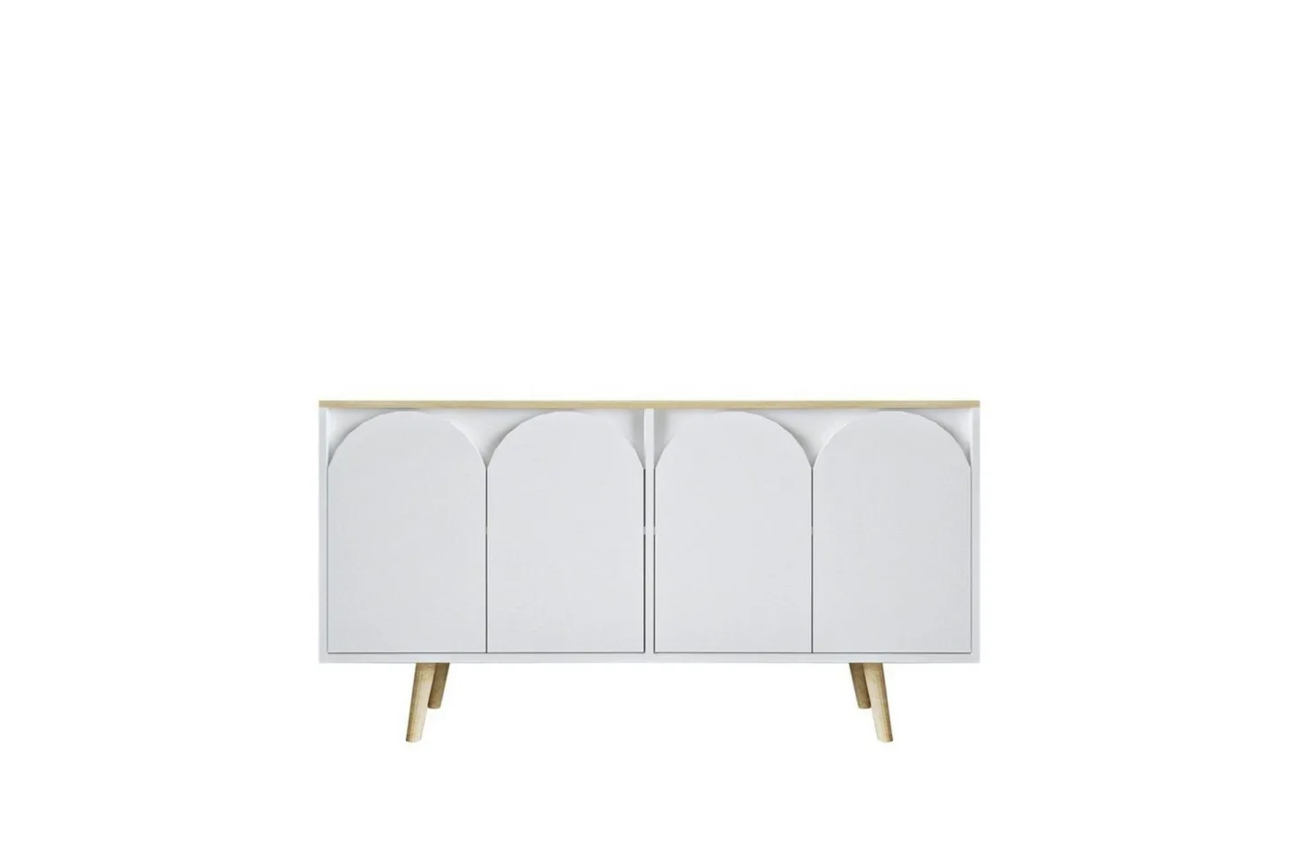 Venezia Konsollbord 150 cm - Brun/Vit