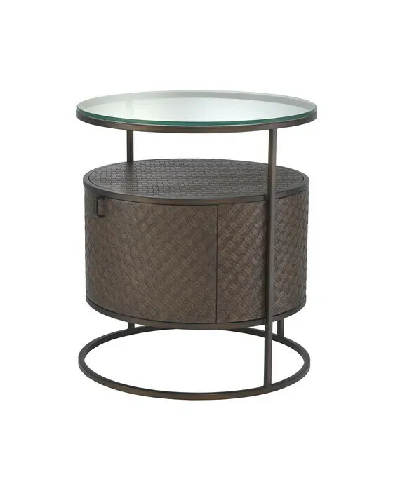 Napa Valley Bedside Table Bronze