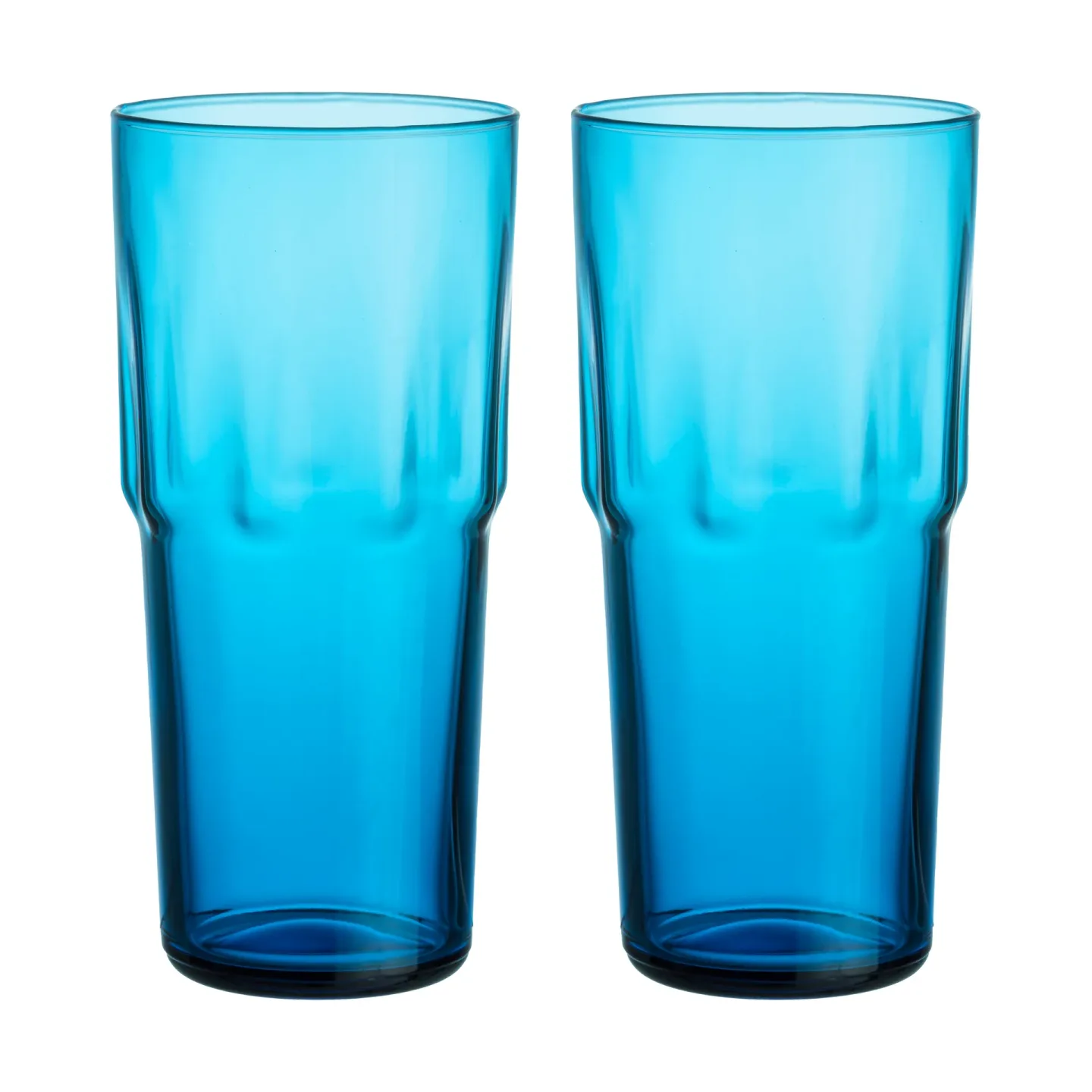 Iittala Solare Trinkglas hoch 39 cl 2er-Pack Electric Blue
