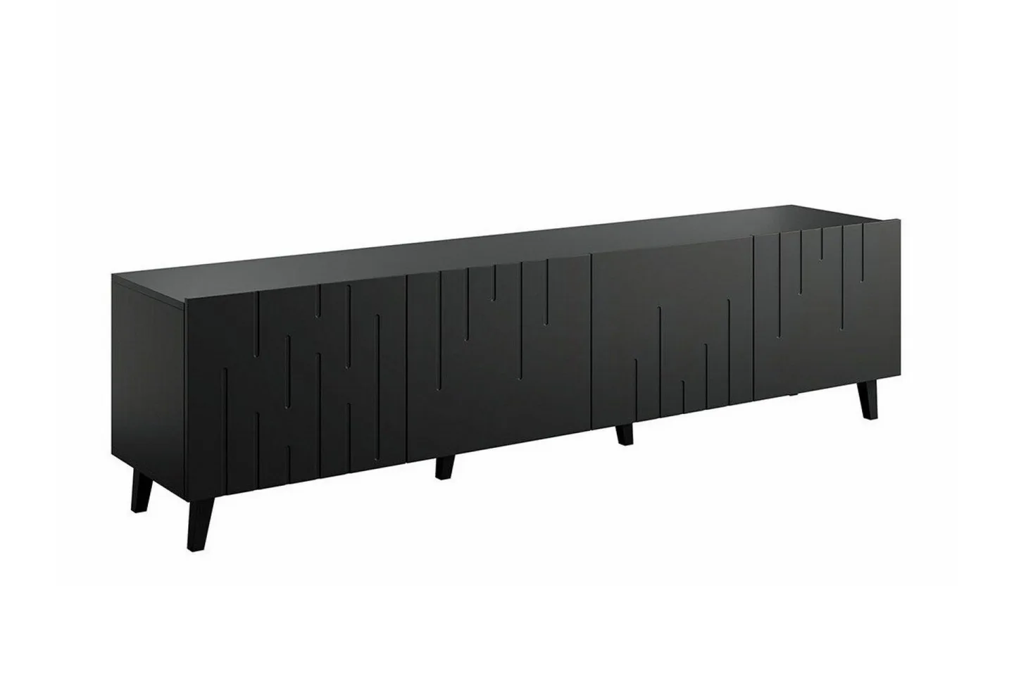 Strontian Tv-skåp 200 cm Scandinavian Choice Black -
