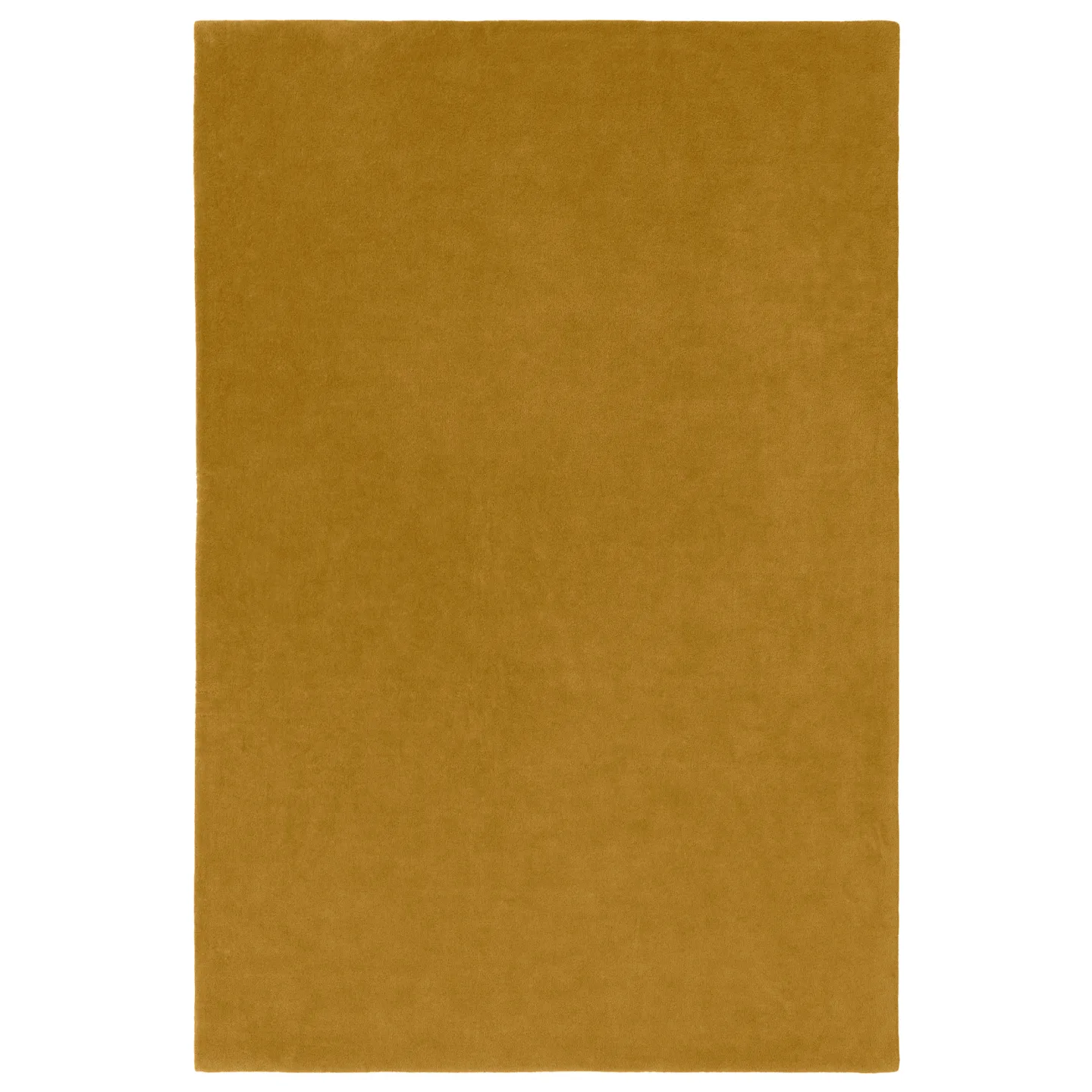 NOGA - Origin Solid 250 x 350 cm Hand Tufted Rug Mustard - Ullmattor - Ull