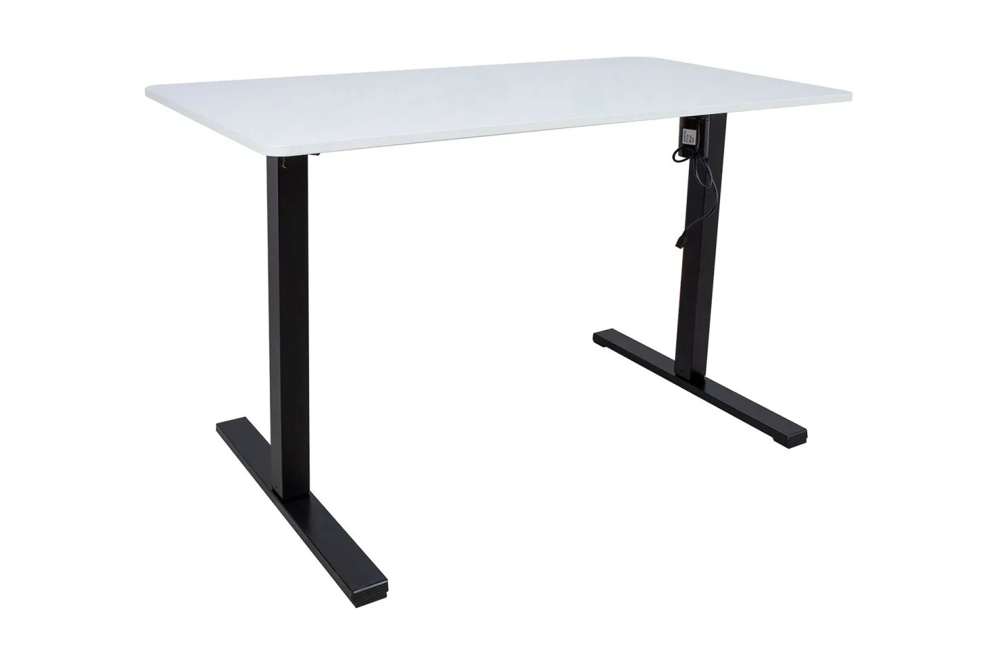 Ergo Optimal Skrivbord med motor 120x60 cm Vit -