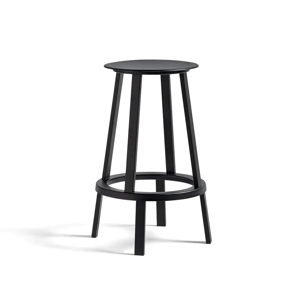 HAY Revolver barpall Black, low