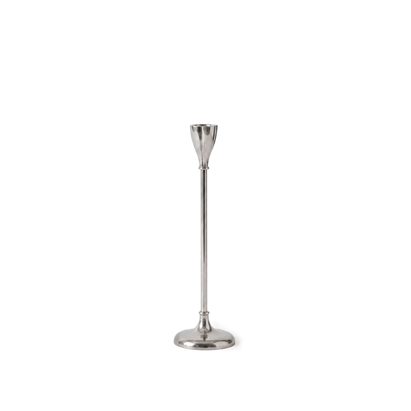 Tinted Objects - Lupia ljusstake 25 cm tenn - Ljusstakar - Silver - Metall