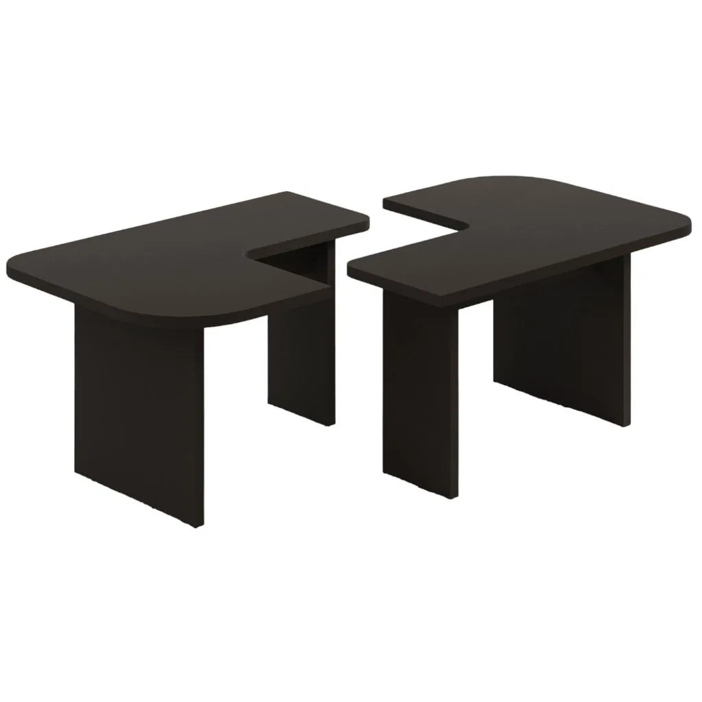 Iris Soffbordsset 90x35x45 cm - Antracit