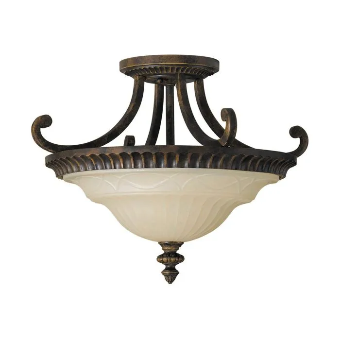 Elstead Lighting - Drawing Room Ø44 - Takplafond - Brons