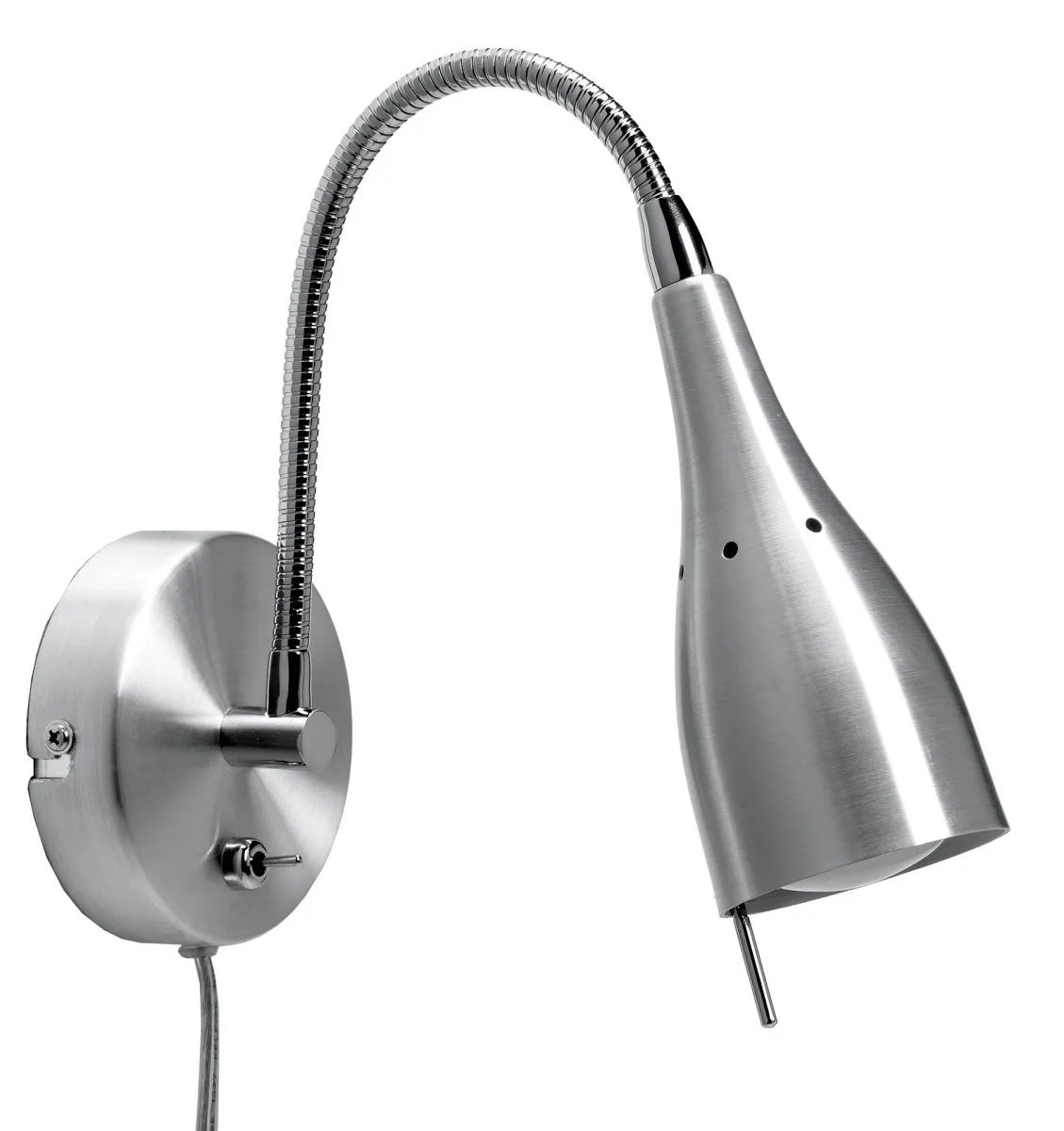 Armaturhantverk - Tanum - Sänglampa - Aluminium