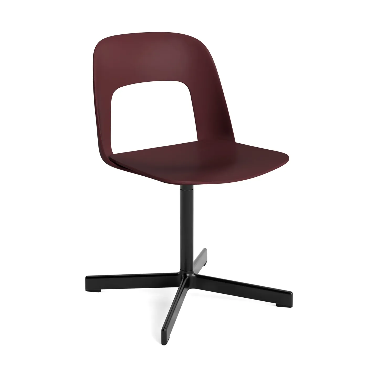 HAY Layout Chair 131 stol Bordeaux-black