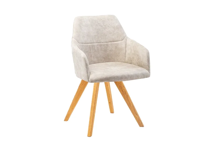 Stuhl AROSA Stoff taupe