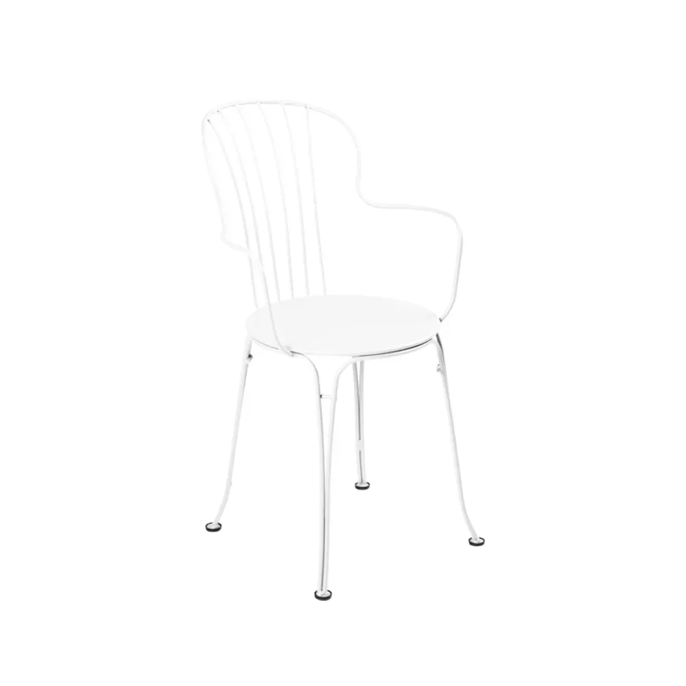Fermob Opera+ karmstol Cotton white (vit)