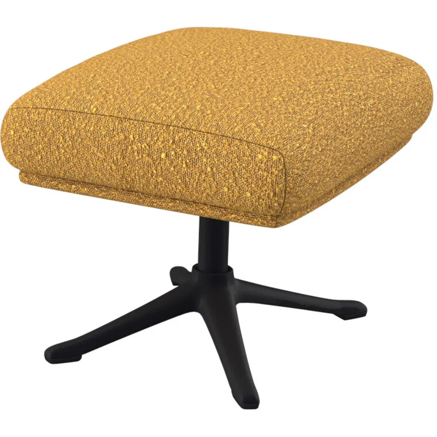 Hocker Halani senf Stoff B 41 T 54 H 41 cm