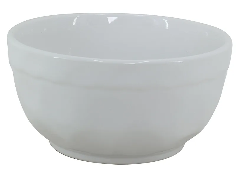 Salatschüssel RAY Ø 18.3 cm Dolomite-Gestein weiss 1 Stück