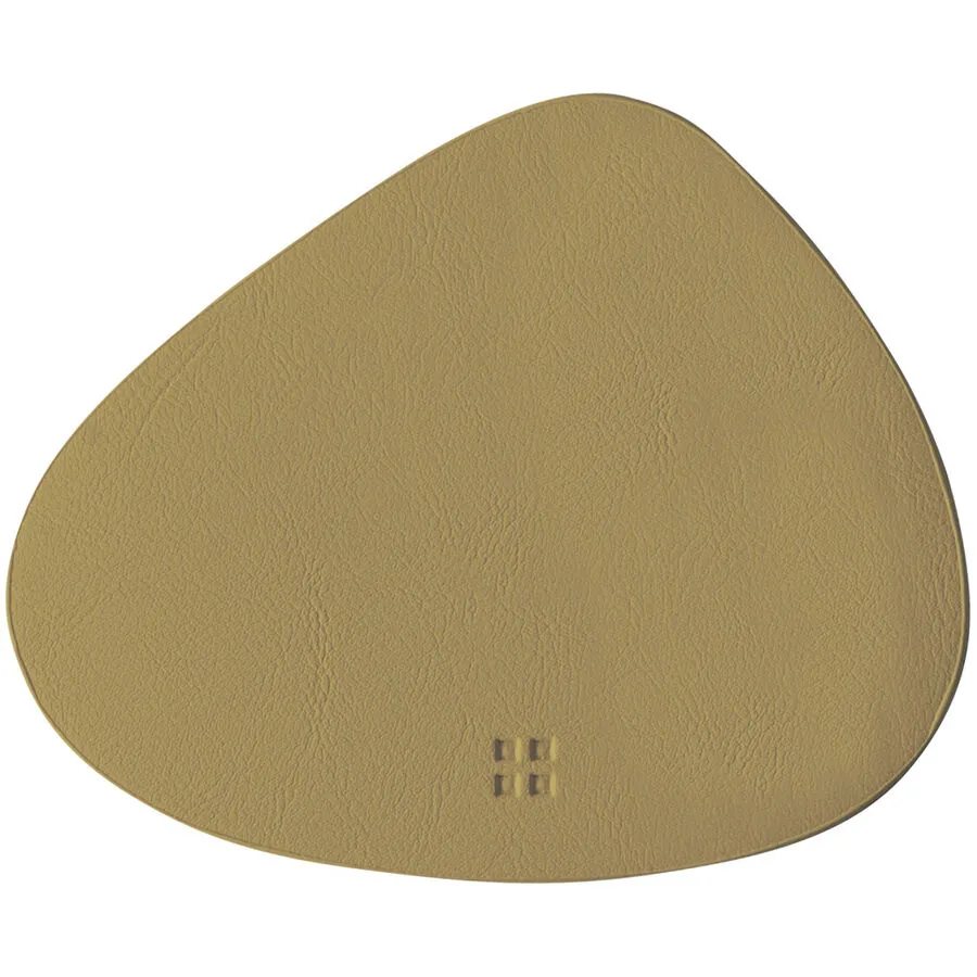 Untersetzer Ambiente gold PVC Eigene Form B 14 cm