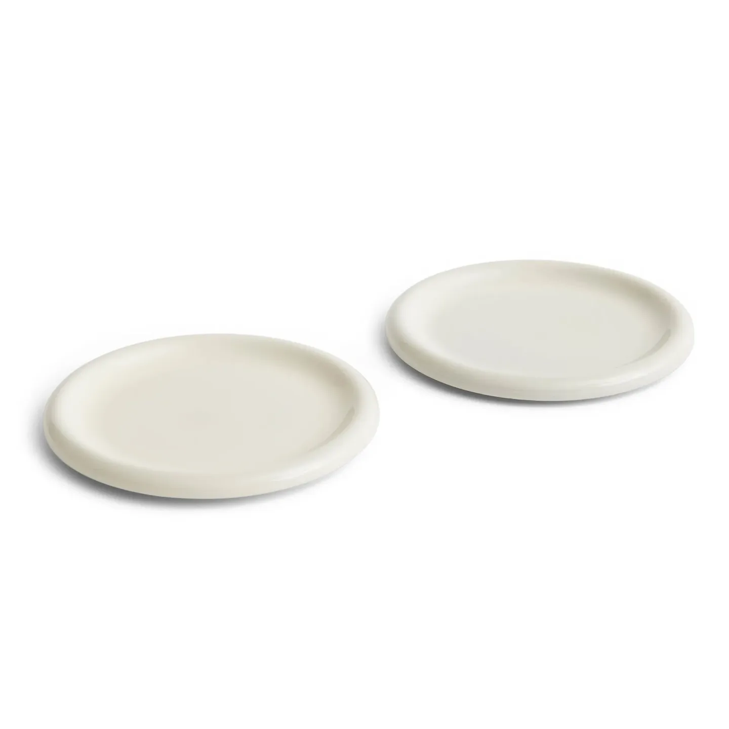 HAY Barro Teller Off-white, Ø24 cm 2-teilig