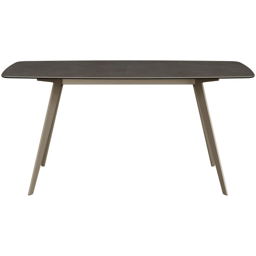 Esstisch Salazar taupe Keramik B 100 T 160 cm