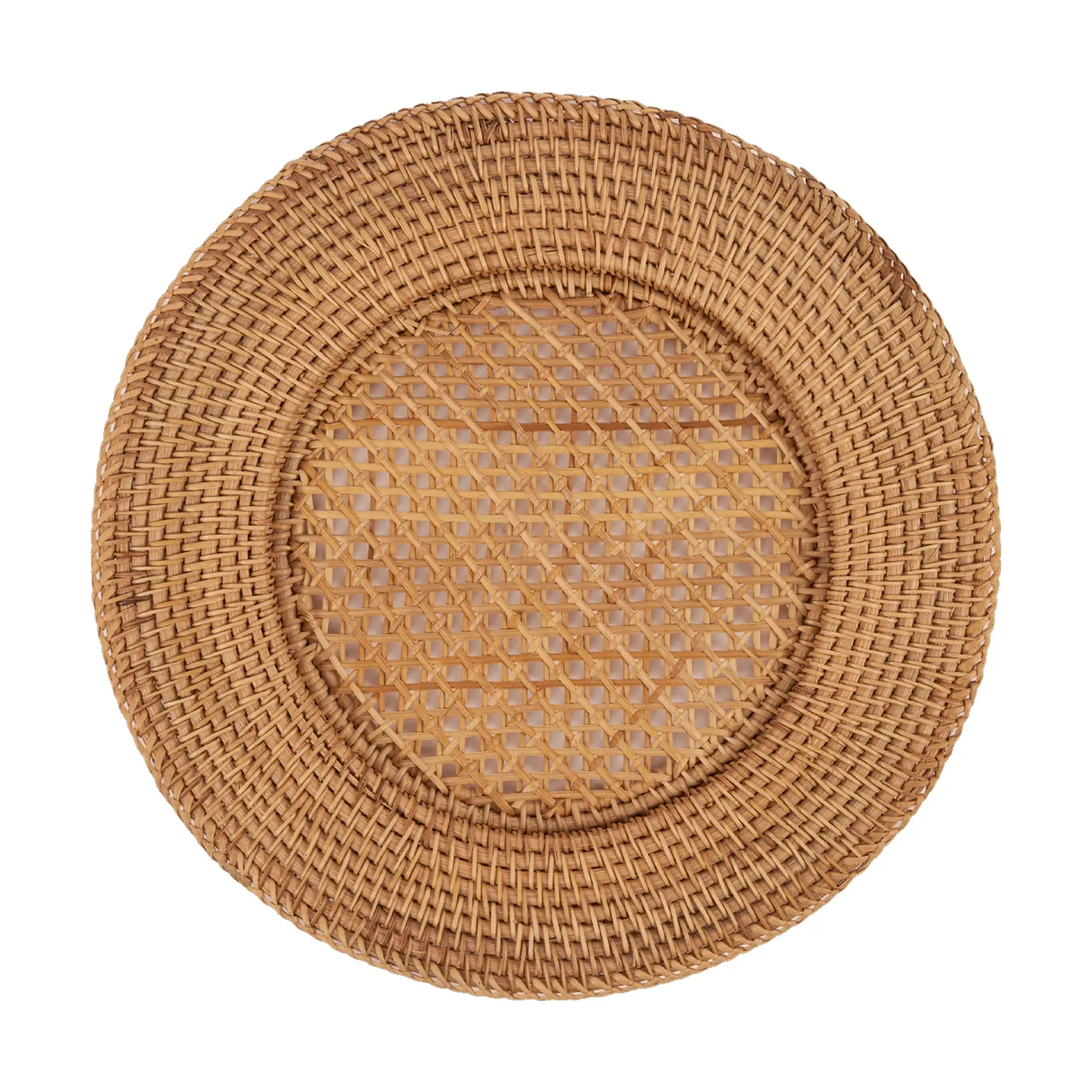 Pick a Poppy Classic Rattan Tischset Natur, 33 cm