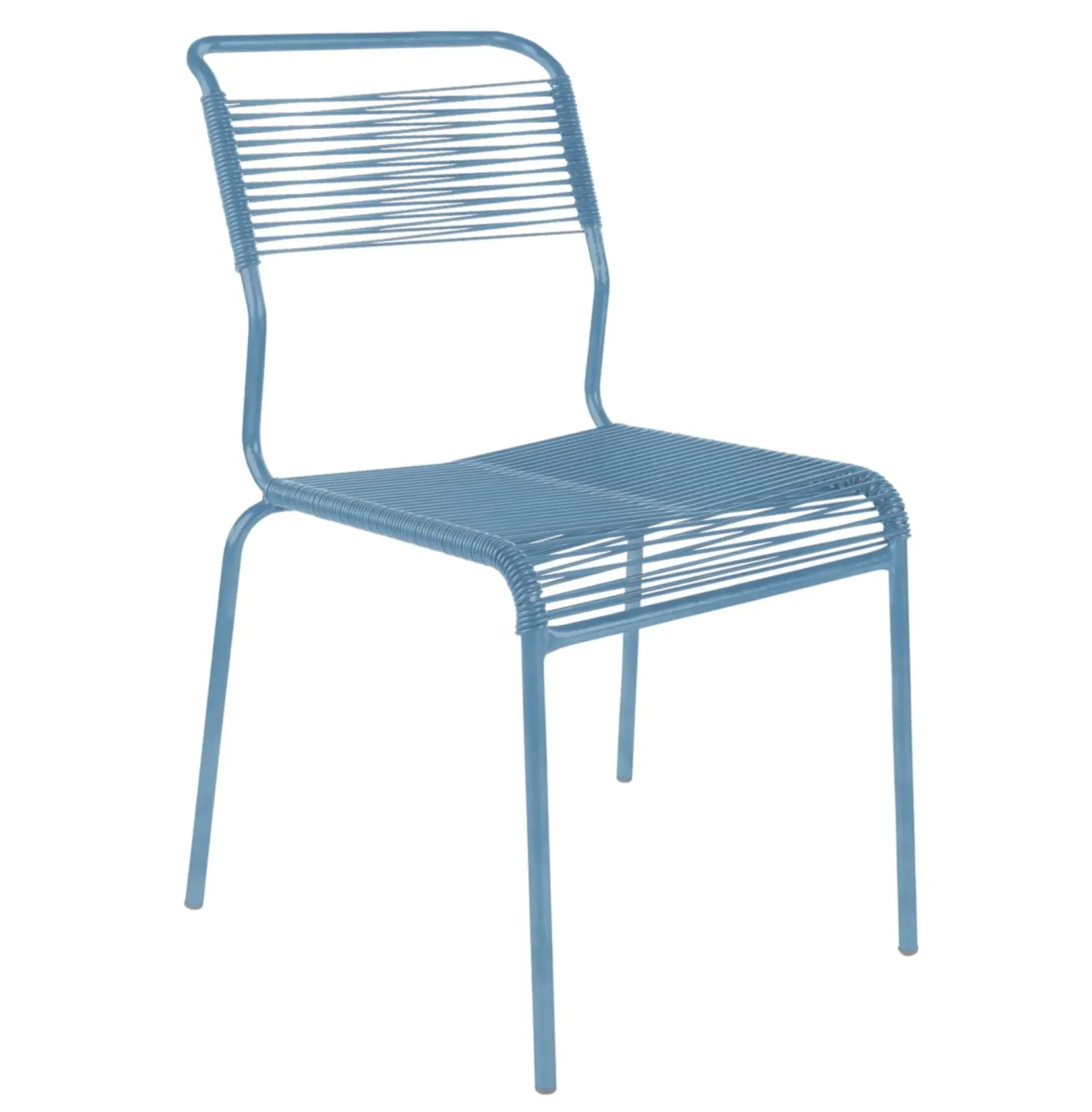 Schaffner Spaghetti-Stuhl Säntis Blau | Schubiger Möbel