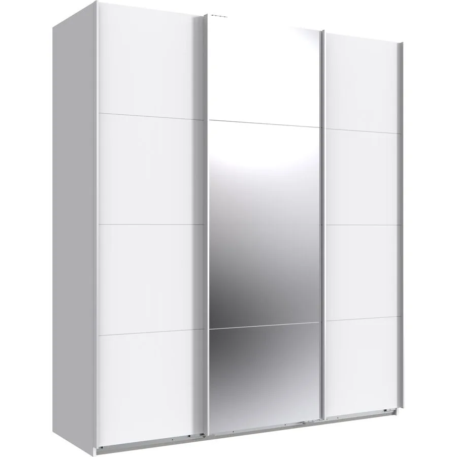 Kleiderschrank Neord weiss Holzwerkstoff B 180 cm