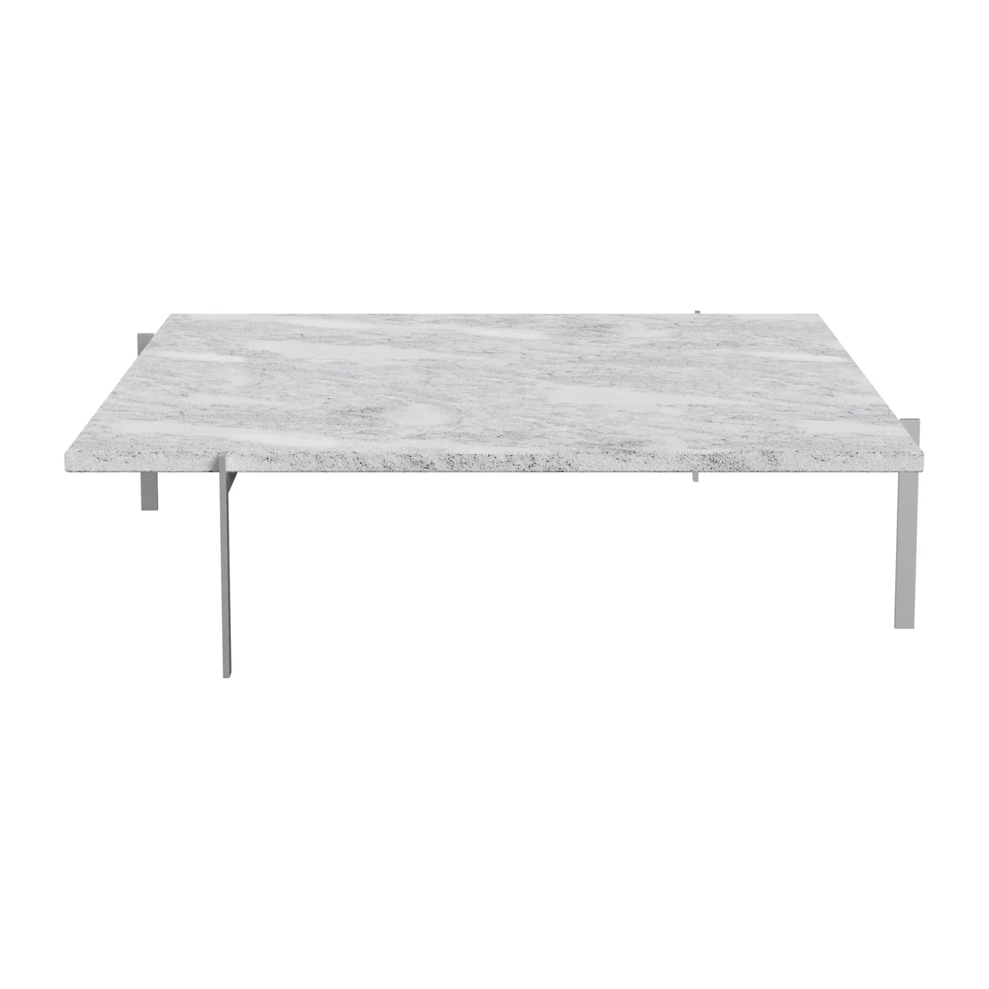 Fritz Hansen PK61A Soffbord marmor 120x120 cm Fauske marble grey-white