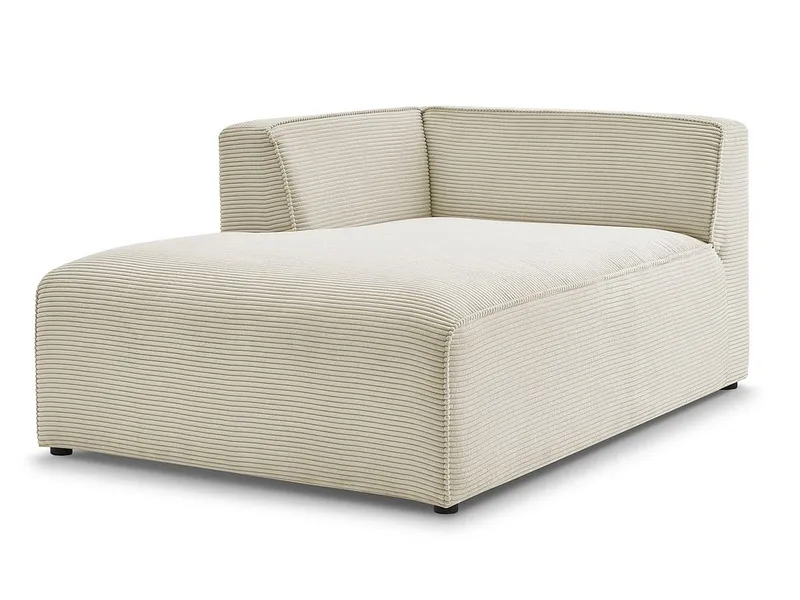 Récamière BOBOCHIC MEGEVE Cord-Stoff beige