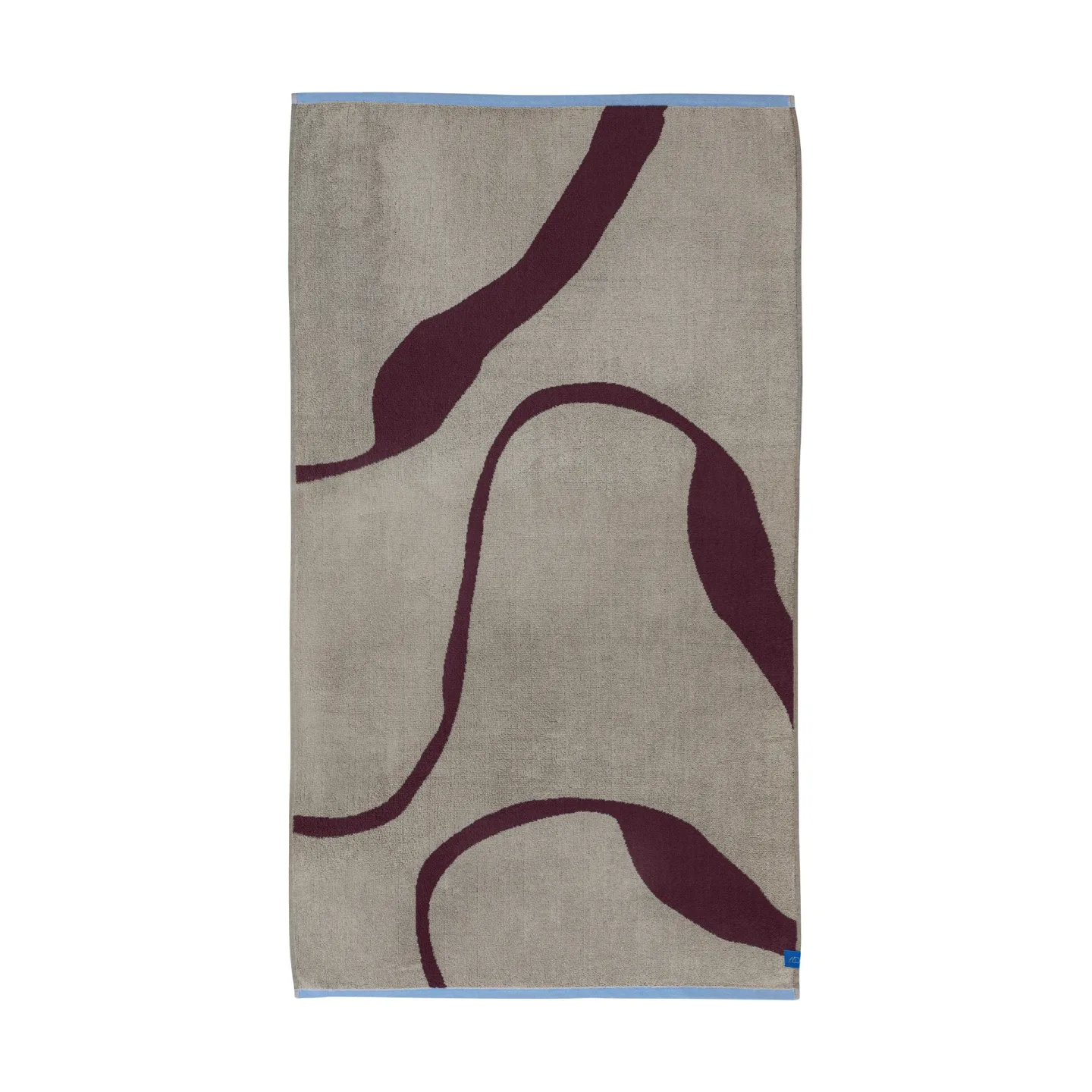Mette Ditmer Nova Arte Badetuch 70x133cm Wine-sand