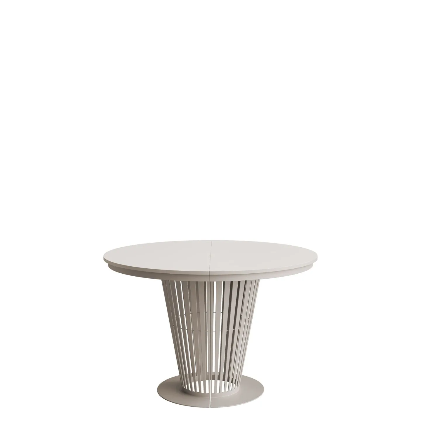 Cedra Runt Matbord 100-176 cm - beige