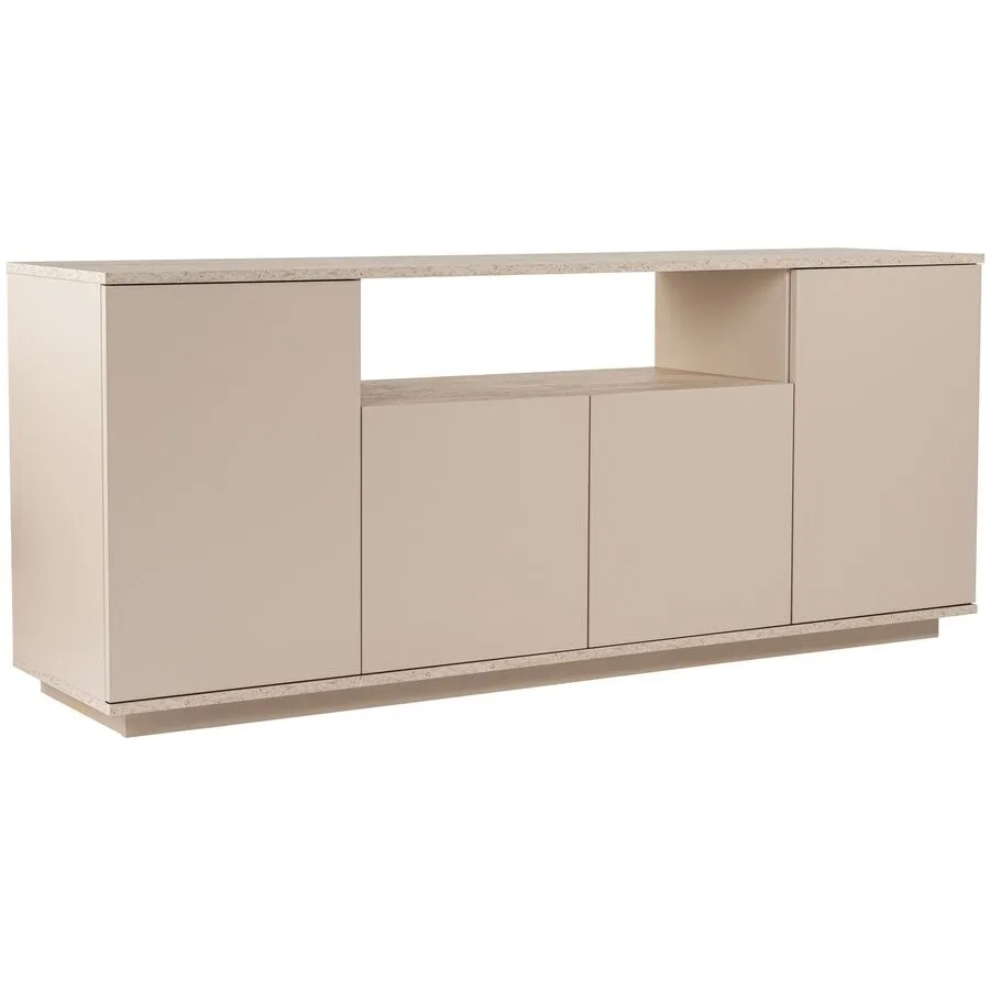 Sideboard Georis taupe Holzwerkstoff B 180 H 75 cm