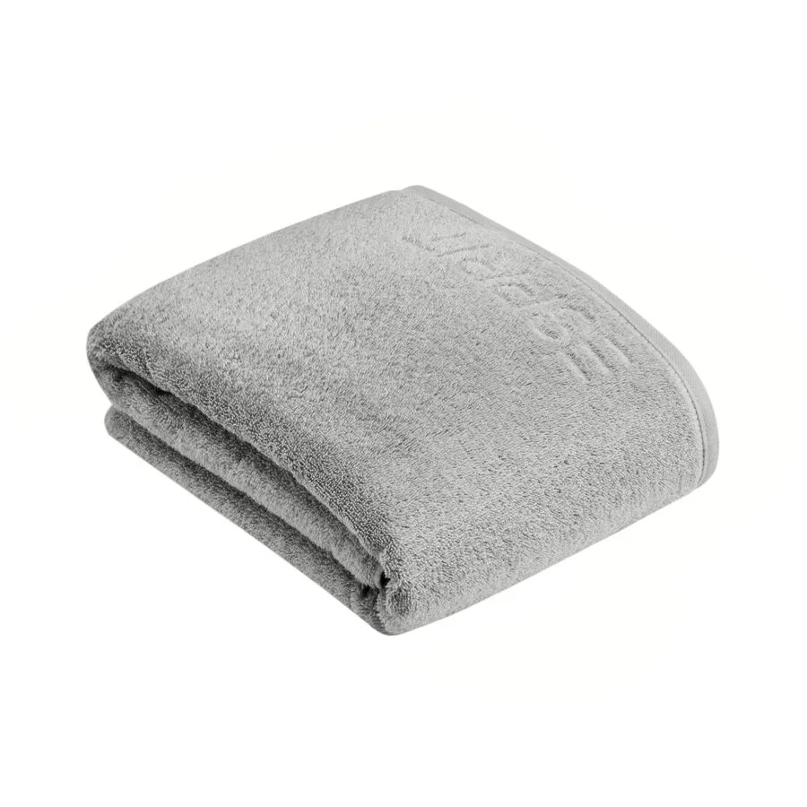 Esprit Badetuch Modern Solid steingrau Baumwolle