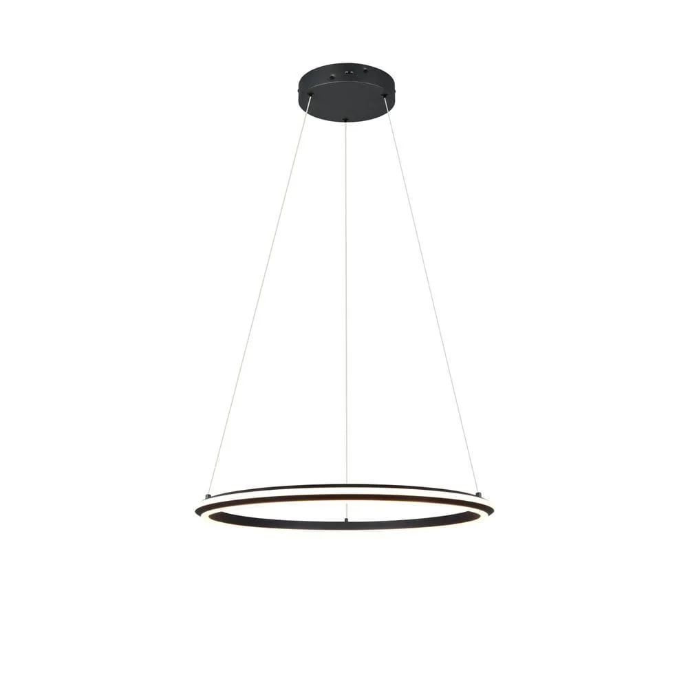 Pendel TRIO Amador - 75 cm, Mattsvart