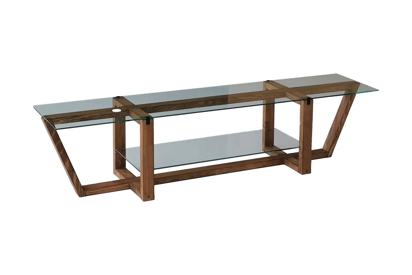 Andifli Tv-bänk 158x35 cm - Brun