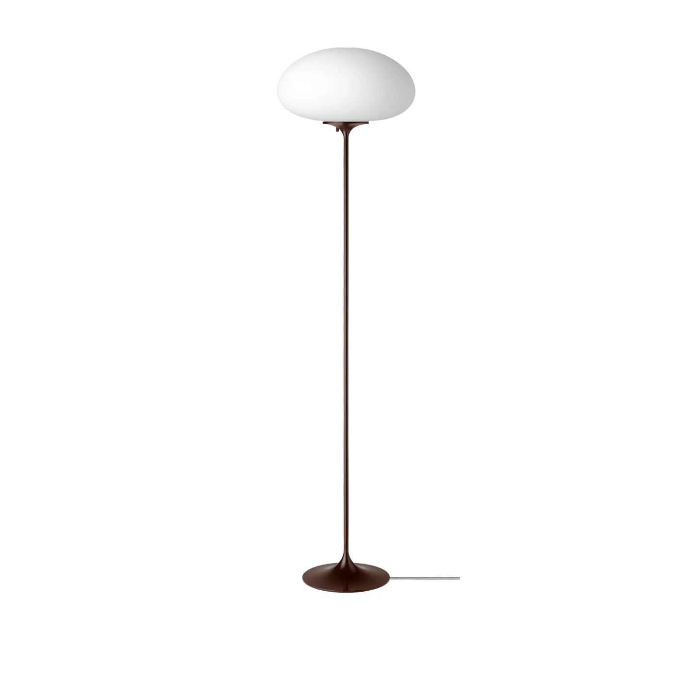 Gubi - Stemlite Floor Lamp H150, Black Red - Skärmlampor - Bill Curry - Röd,Svart