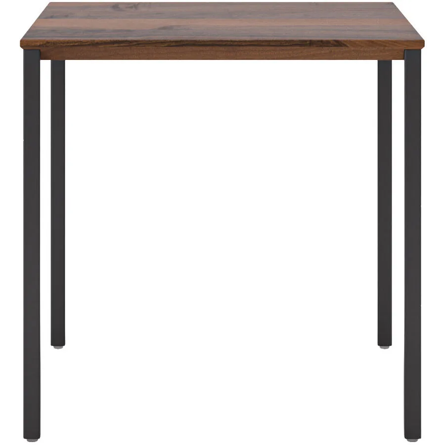 Beistelltisch Barillo Schwarz Holz 40 cm - Material: Nussbaum