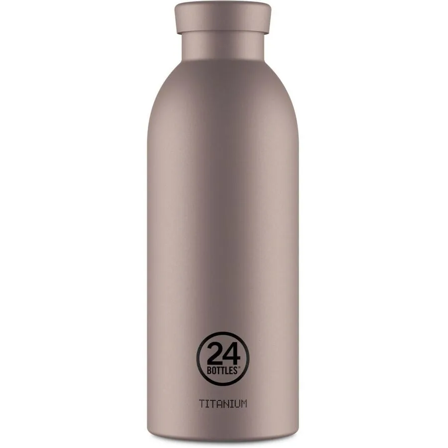 Thermosflasche 24 Bottles Braun Metall 20.5 cm