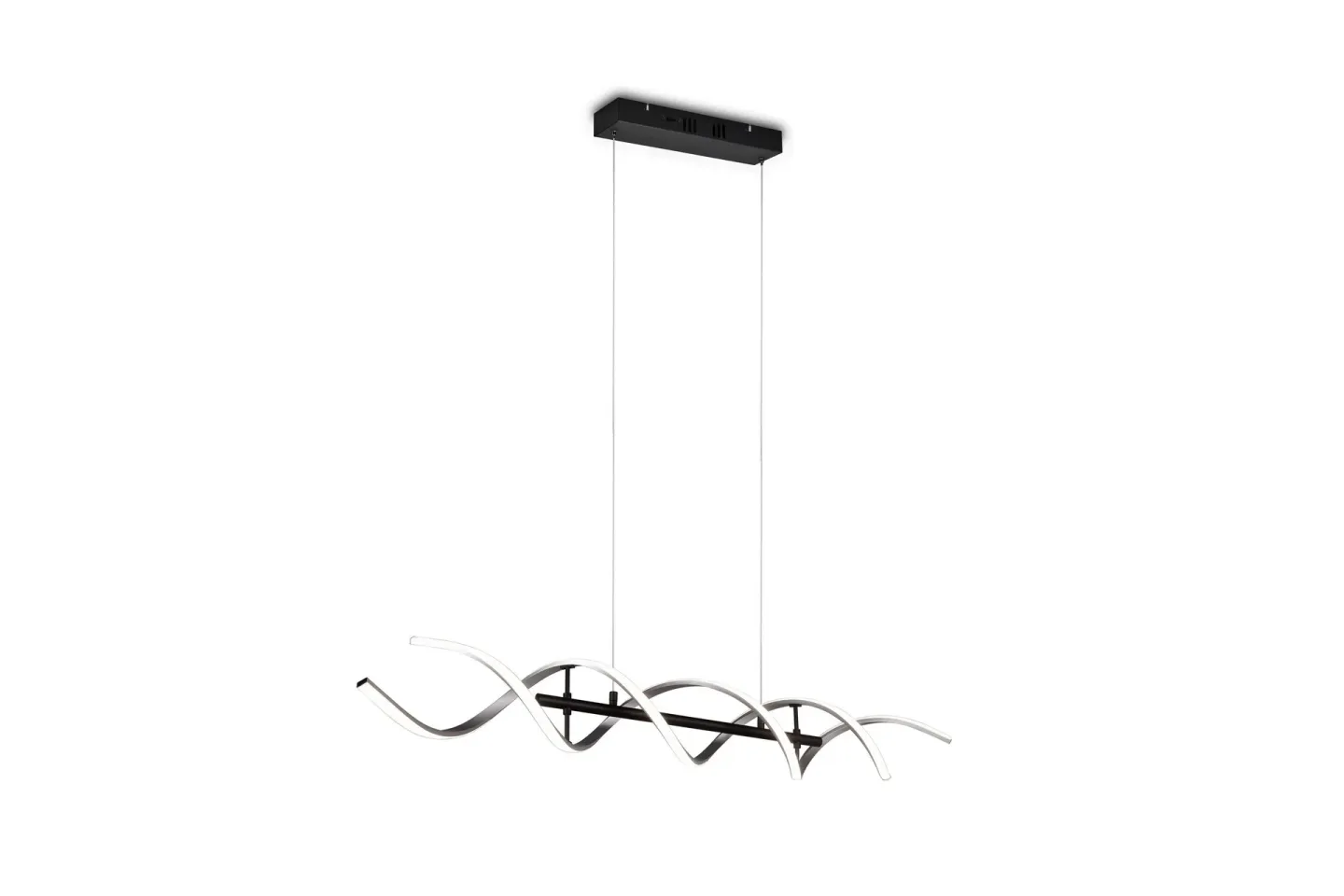 Sequence LED Taklampa borstad aluminium/ mattsvart - Borstad aluminium/Matt svart