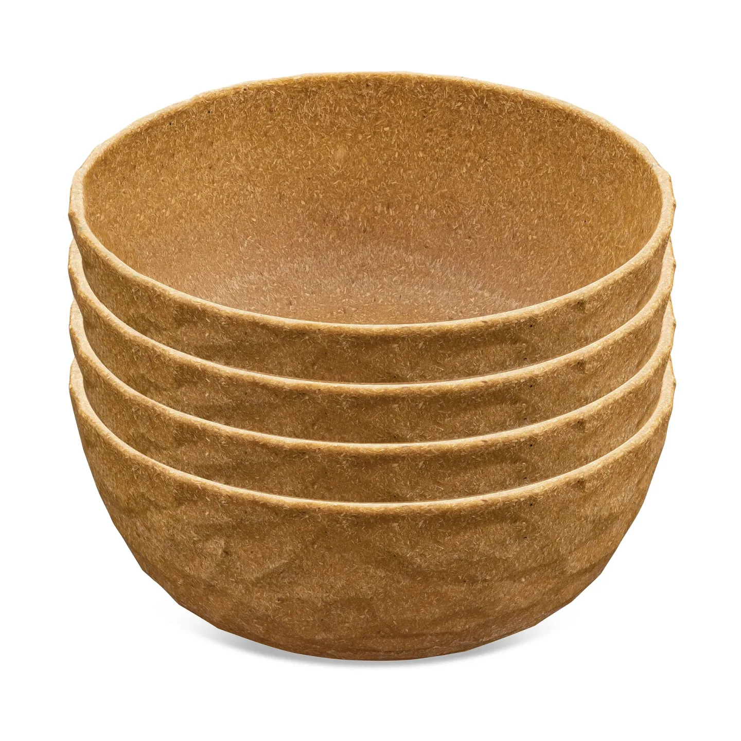 Koziol Club Schale Ø16,2cm 4er Pack Nature wood
