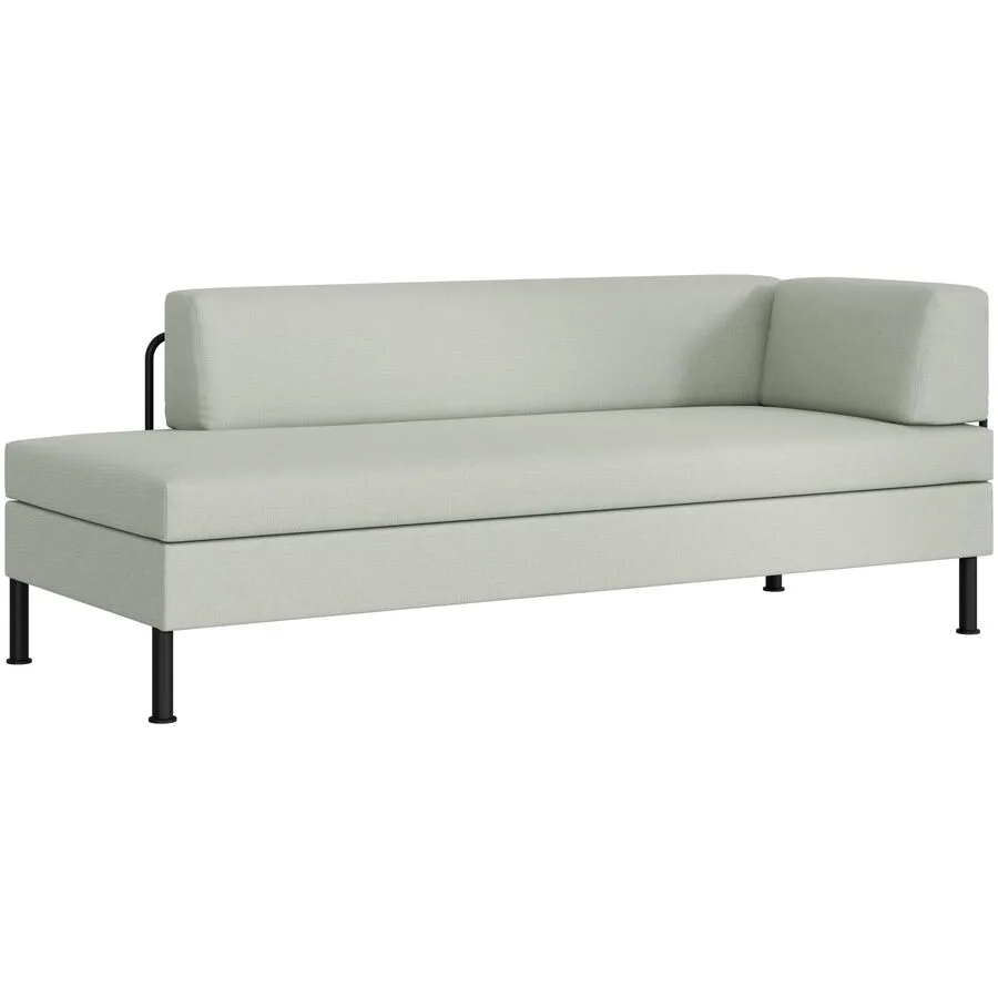 SWISS PLUS Bettsofa Bed for Living Singolo thymian Stoff B 205 T 85 cm - Möbel Konfigurator: Traummöbel individuell zusammenstellen - Schweizer