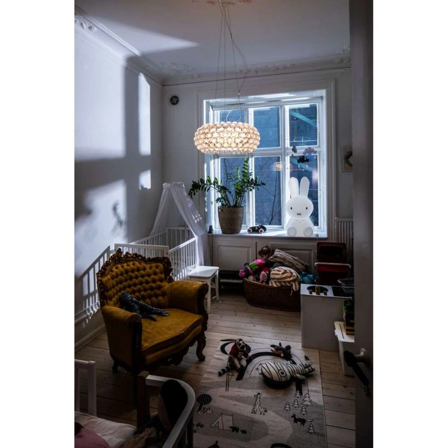 Caboche Plus Media LED Taklampa Transparent - Foscarini - Matsal - Glas