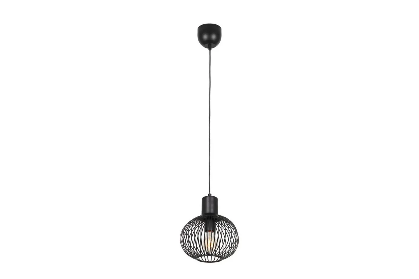 Pendel TRIO Gila 23 cm, Mattsvart - 23 cm, Mattsvart