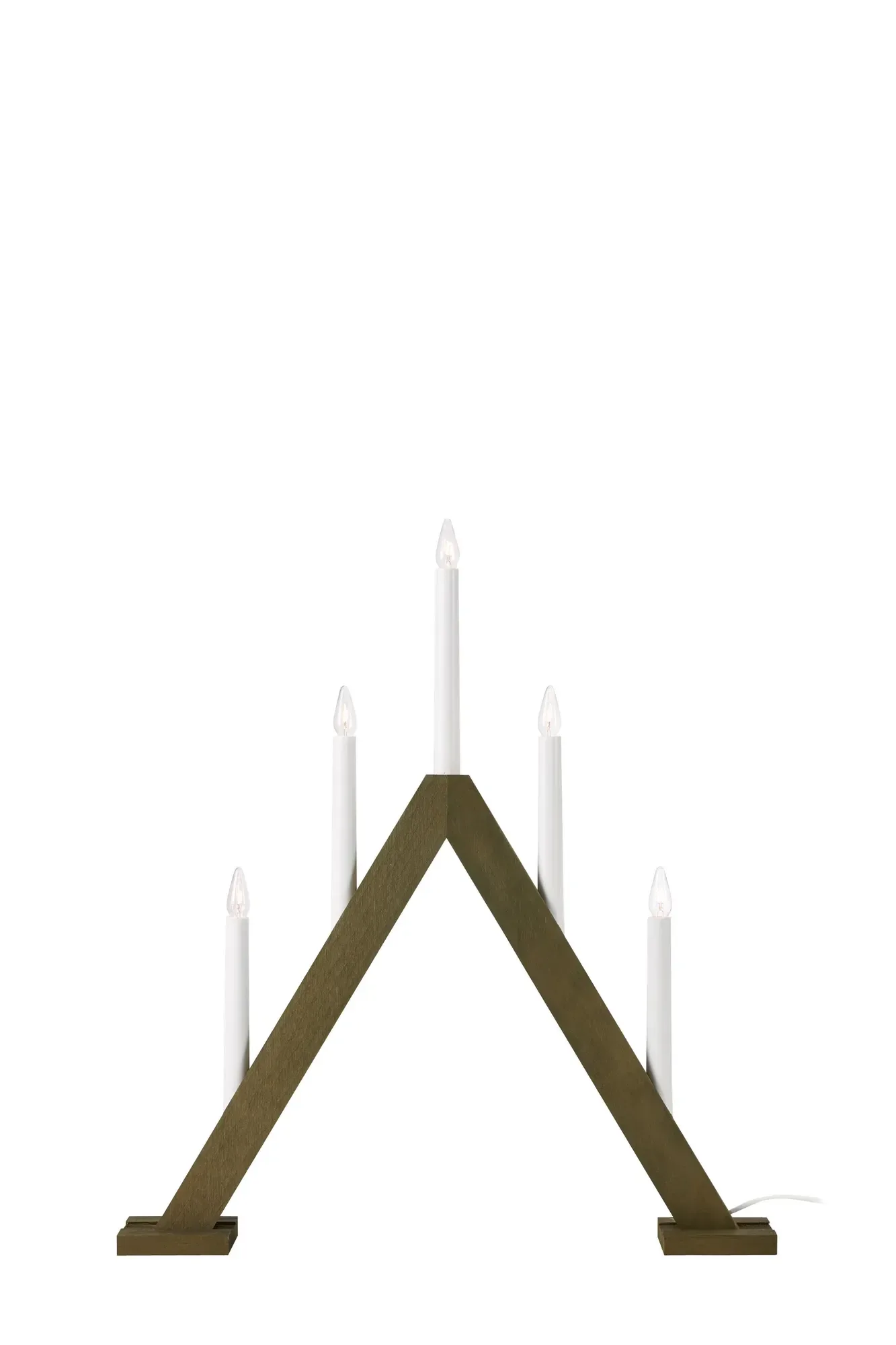 Ariele Adventskerzenhalter Dunkelbraun 52 cm