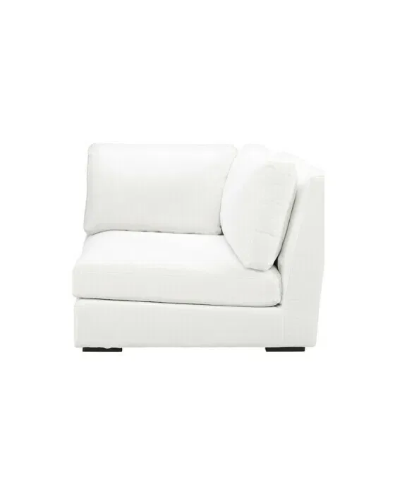 Tulum Corner Module Colonella White