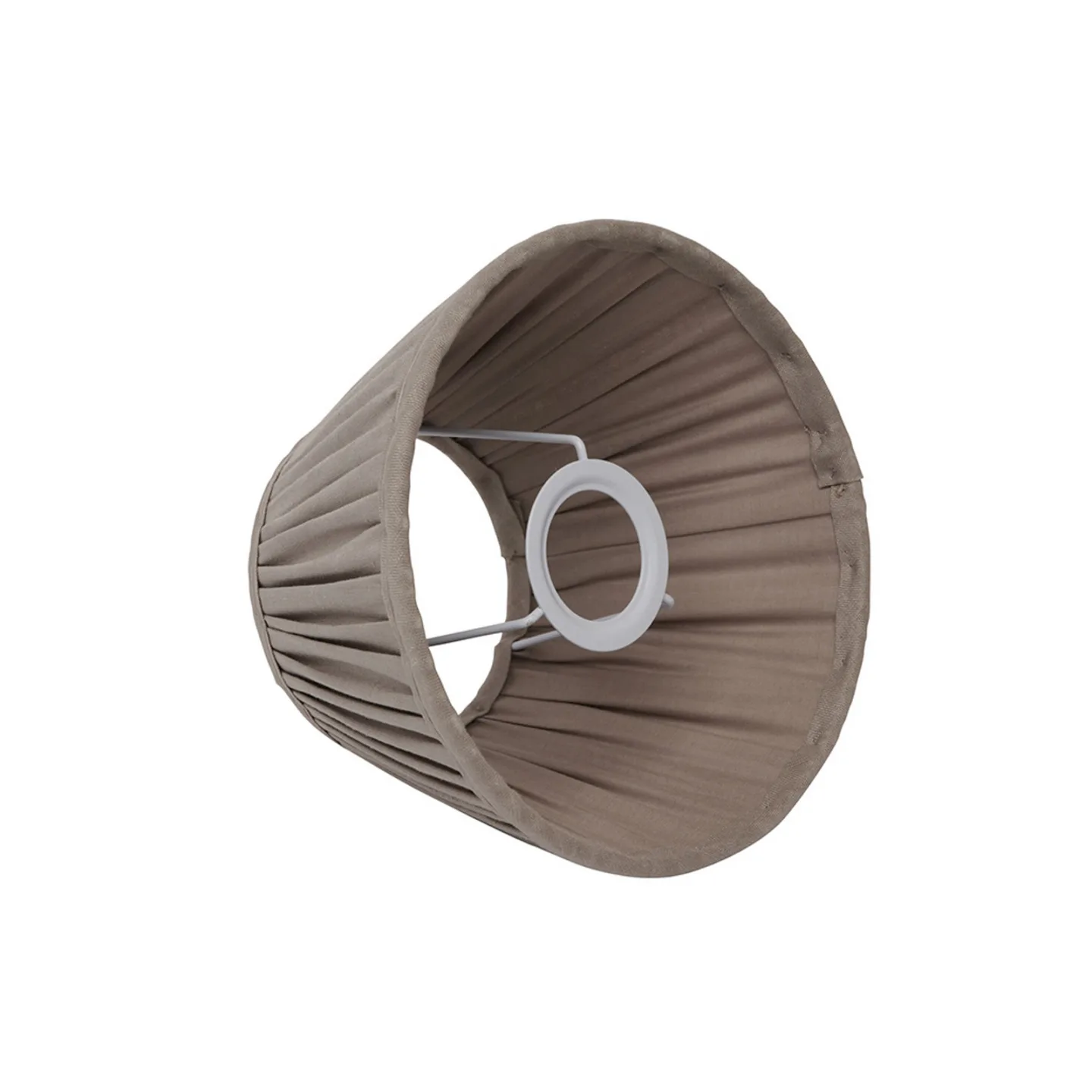 Ella lampeskjerm, grå, Ø 33 cm, lin – Watt & Veke Watt & Veke - Design - Stoff / Tekstil