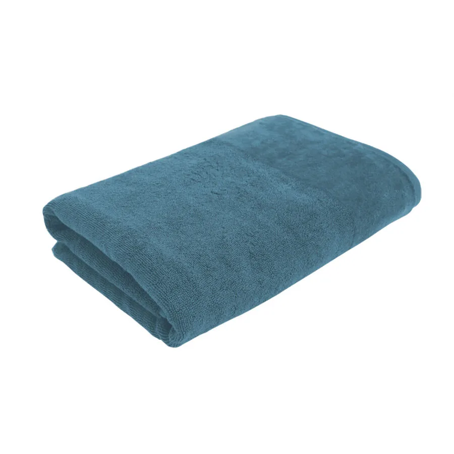 Living Home Duschtuch Softfeel petrol Baumwolle