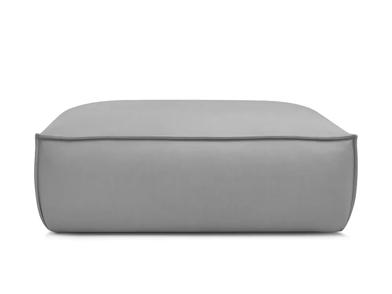 Hocker BOBOCHIC BOHEME 93x128x48cm stoff hellgrau
