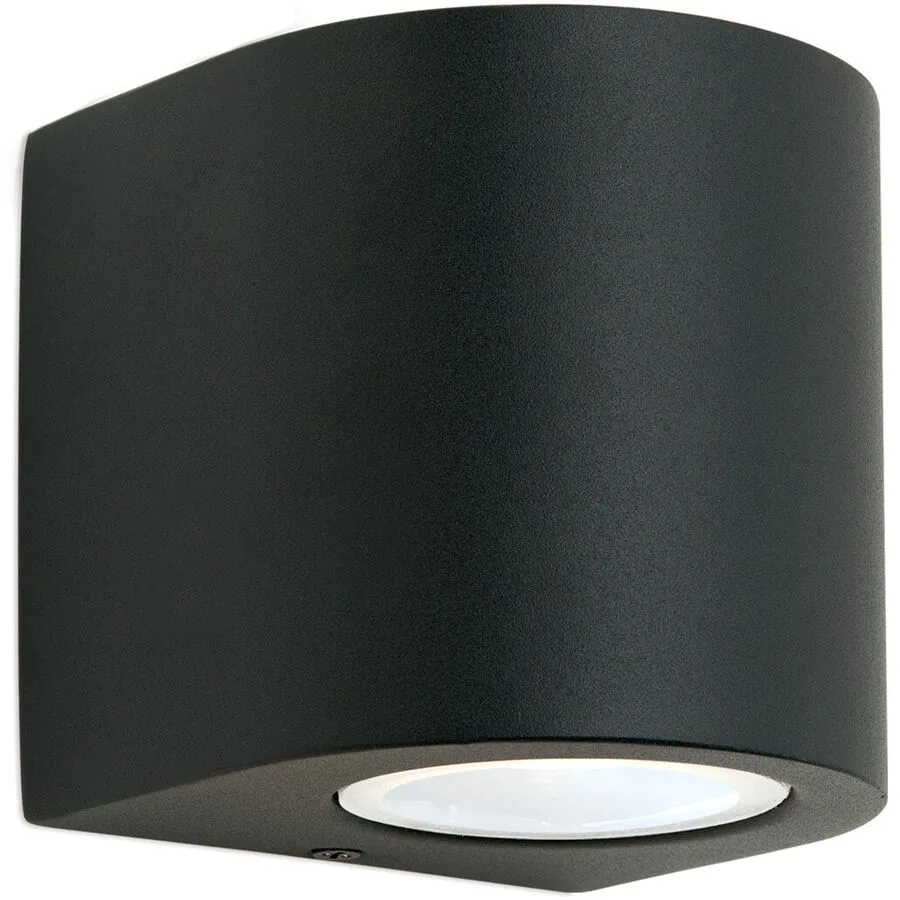 Wandlampe aussen Laurenz Grau Stahl 10.5 cm - Farbe: anthrazit