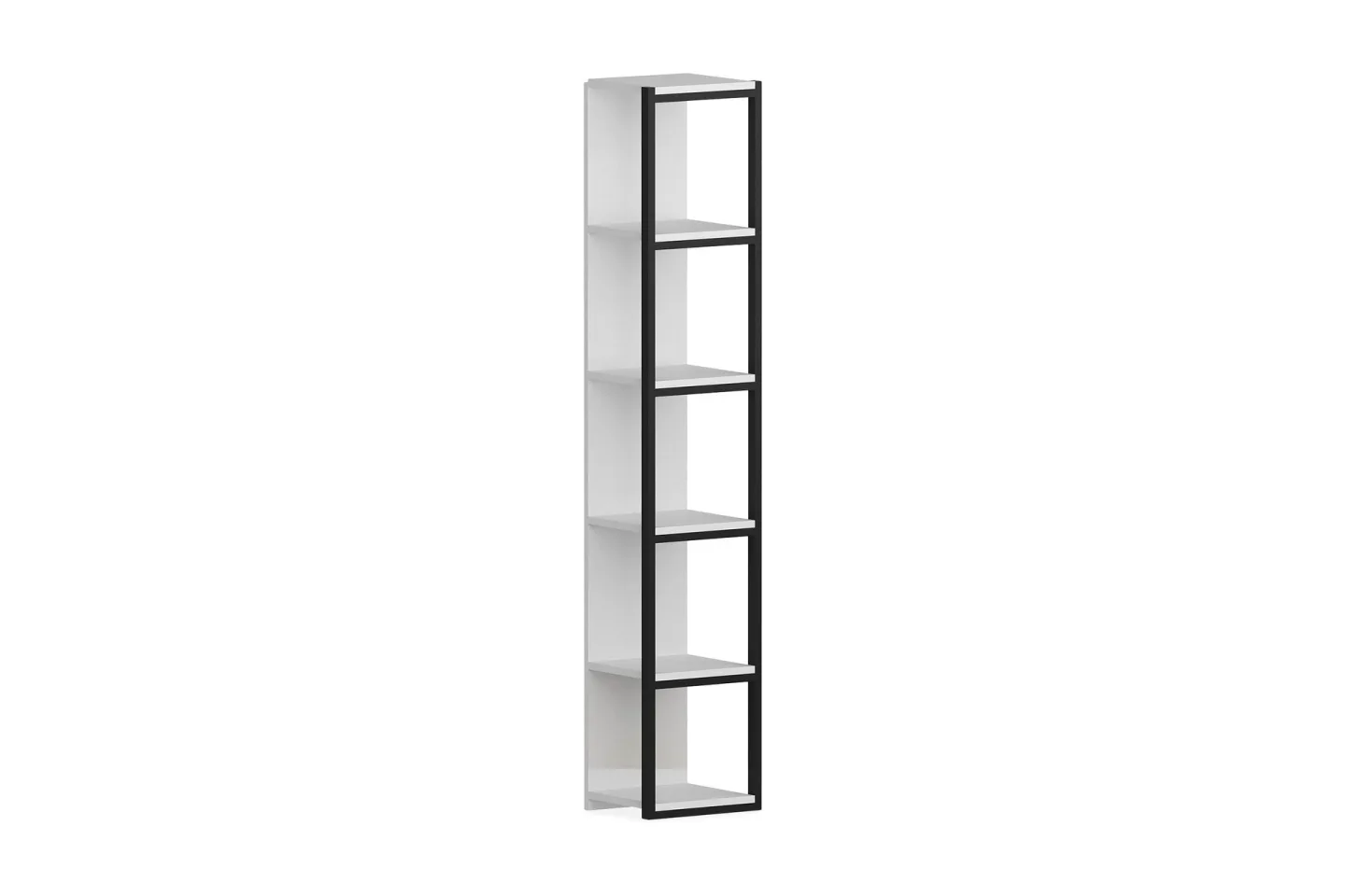Hejde Bokhylla 34 cm - Svart/Vit