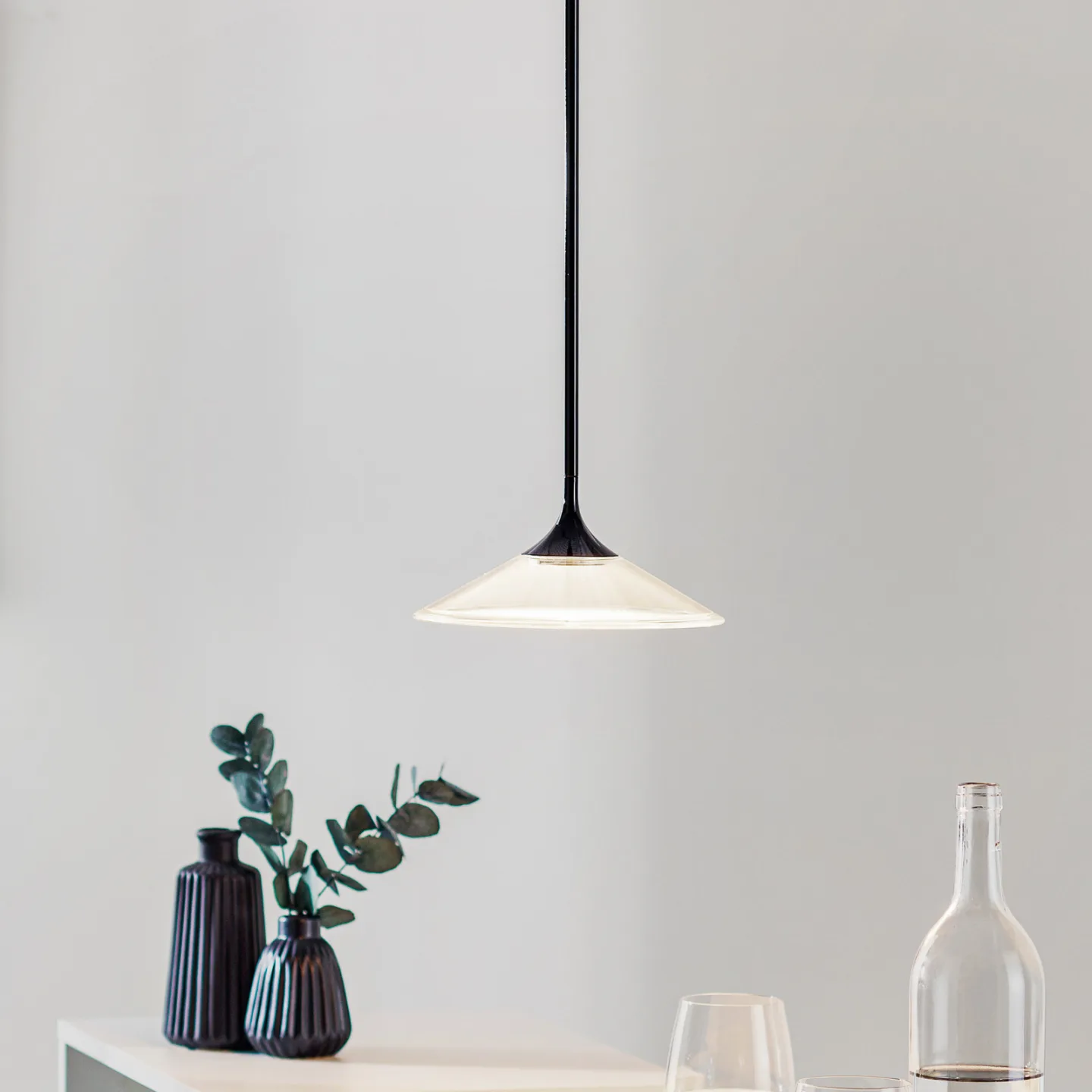 Orsa LED 21 Pendel Black - Artemide Orsa 21 - Stue - Design - Plast - Med en lyskilde