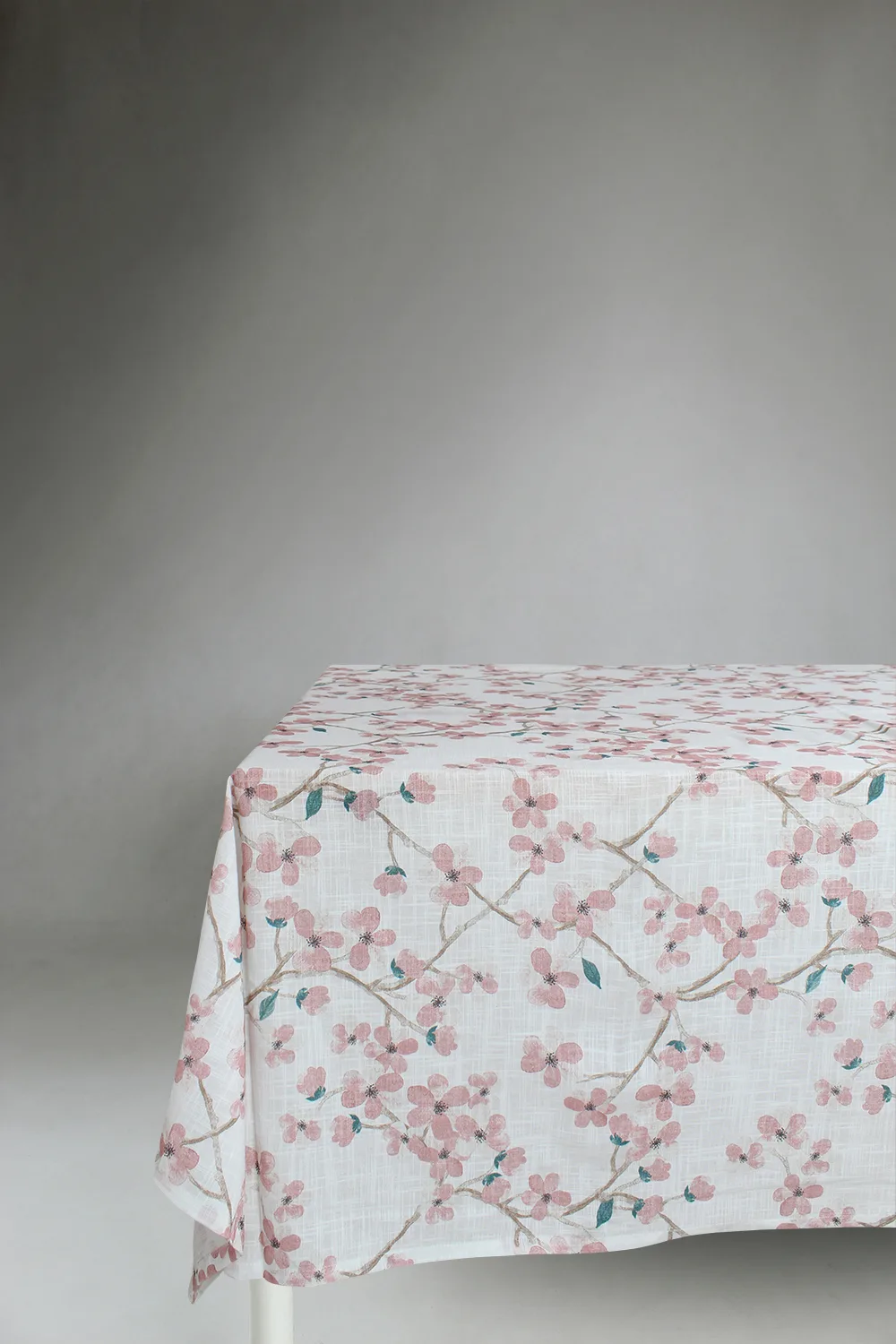 Dukar - Bomullsduk Pia-Li (rosa) (Størrelse: 140 x 250 cm)