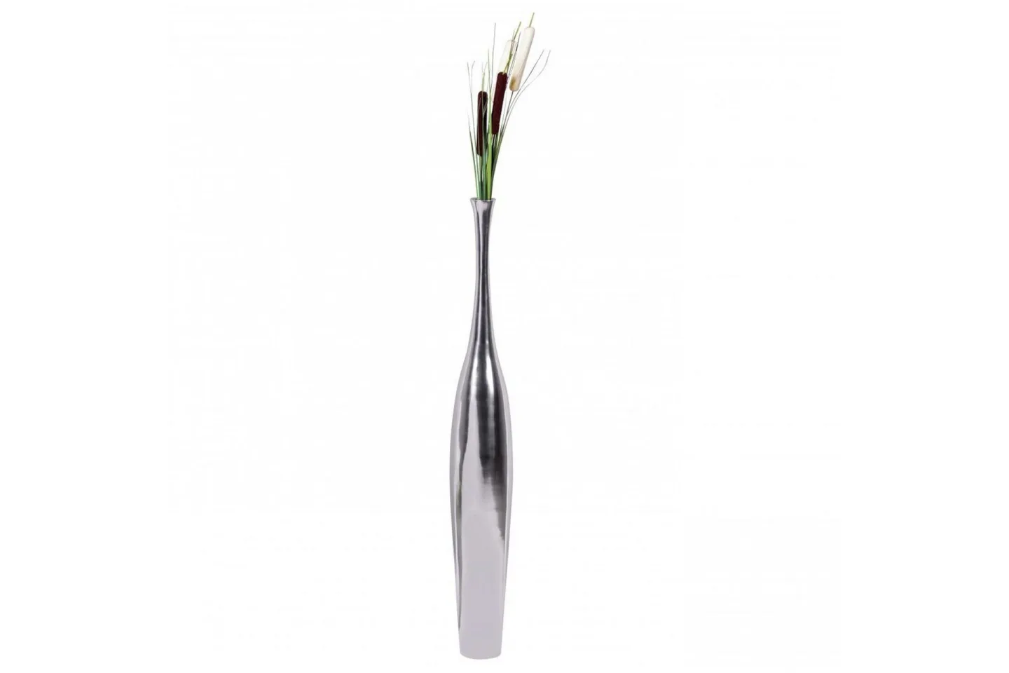 Vas Wohnling polerad aluminiumgjutning, modern stil 100 cm - 100 cm